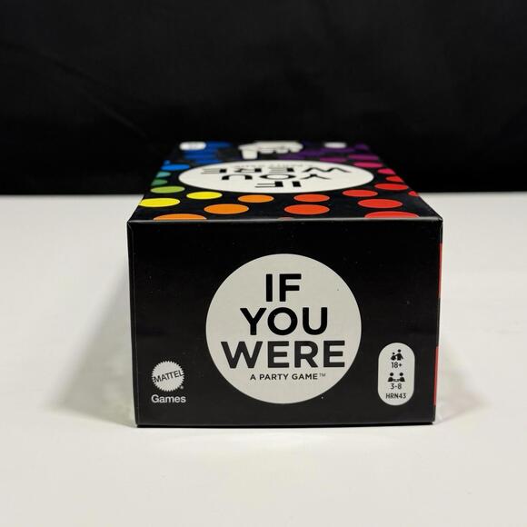 Mattel If You Were Party Game for Adults with Questions & Finger Voting - Picture 5 of 8